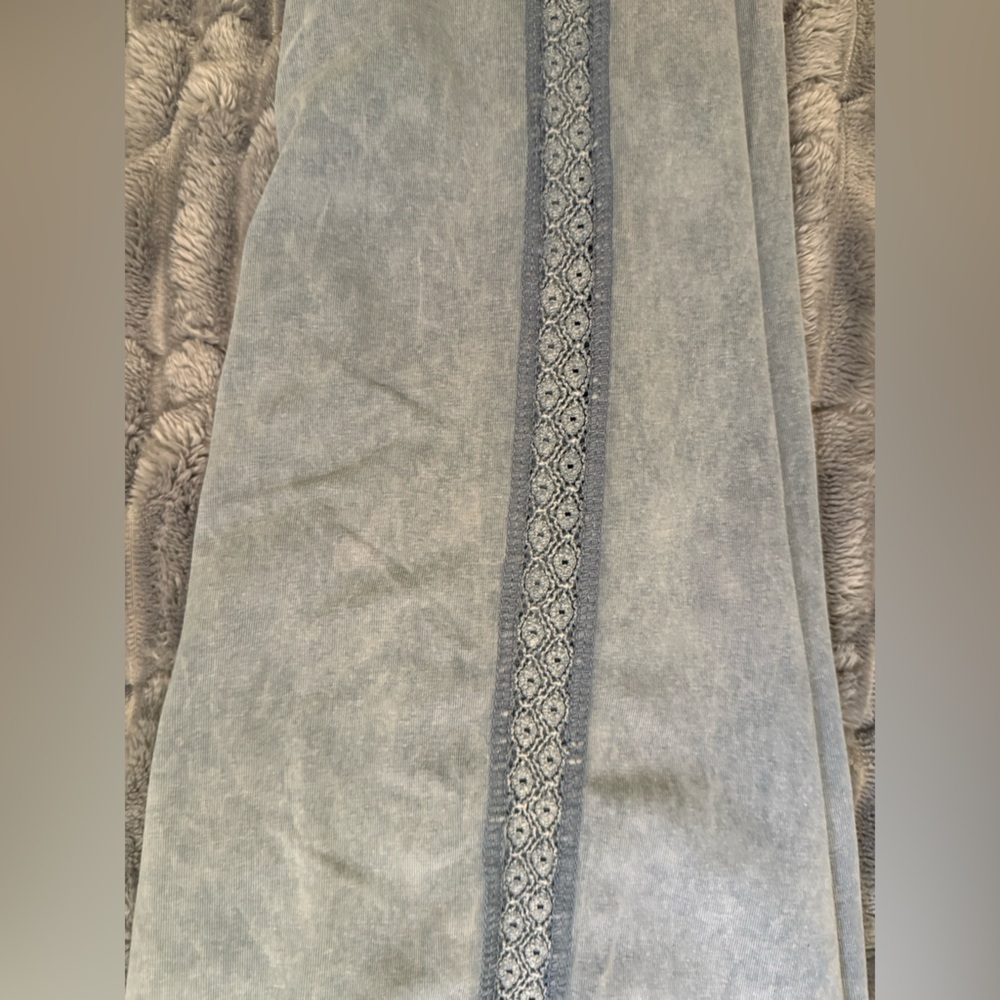 Aerie Mineral wash with lace side High rise leggings light bluish gray - Picture 5 of 11